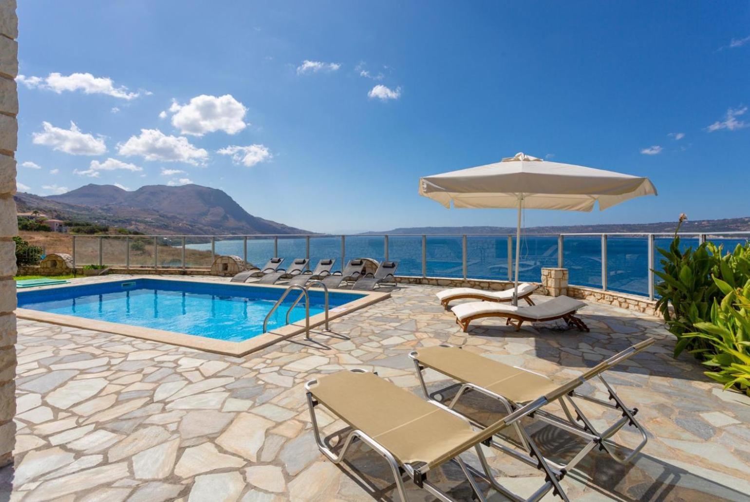 Souda Bay View Vila Kalámion Exterior foto
