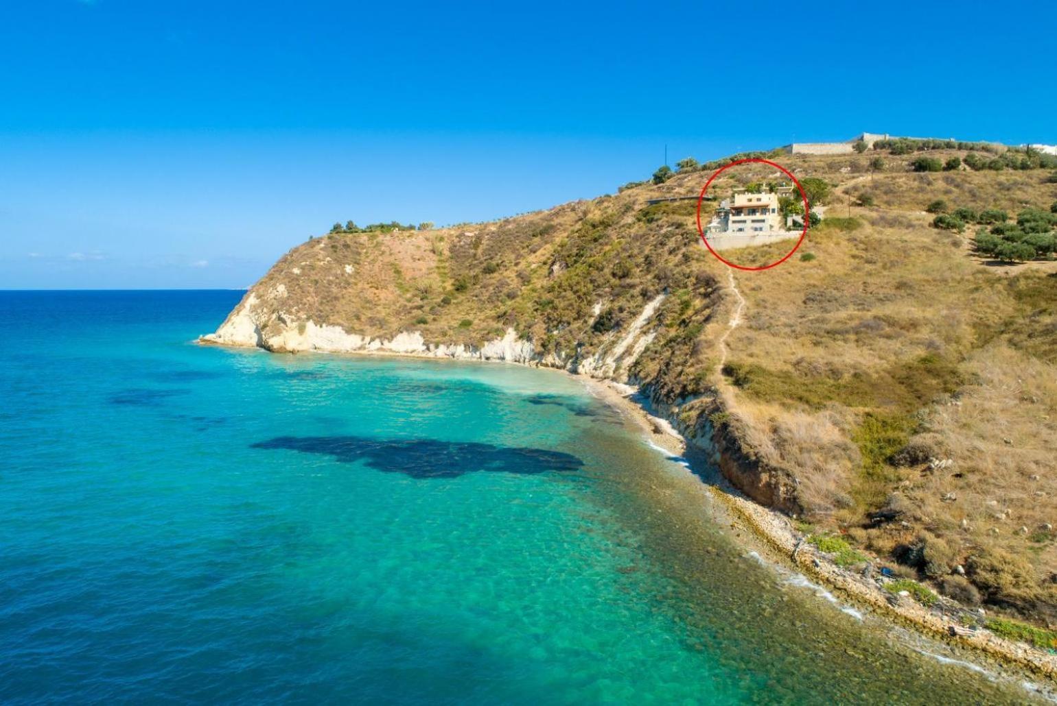 Souda Bay View Vila Kalámion Exterior foto