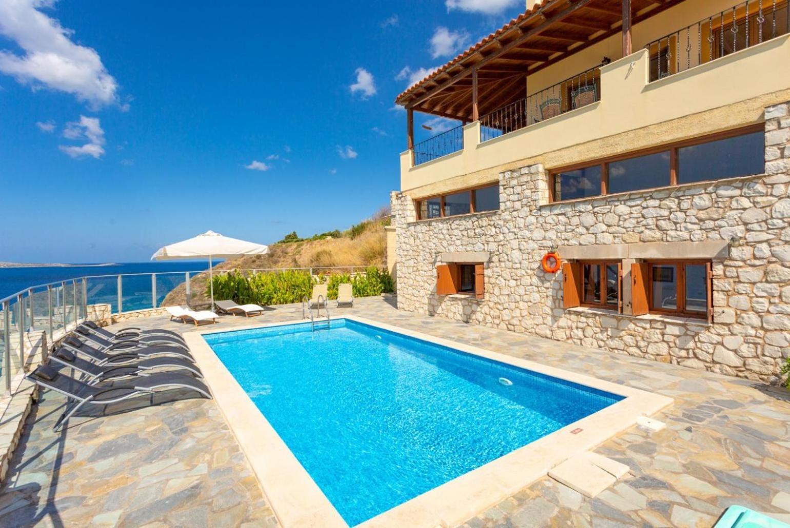 Souda Bay View Vila Kalámion Exterior foto